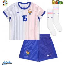 Frankrike Marcus Thuram #15 Bortedraktsett Barn EM 2024 Kortermet (+ Korte bukser)